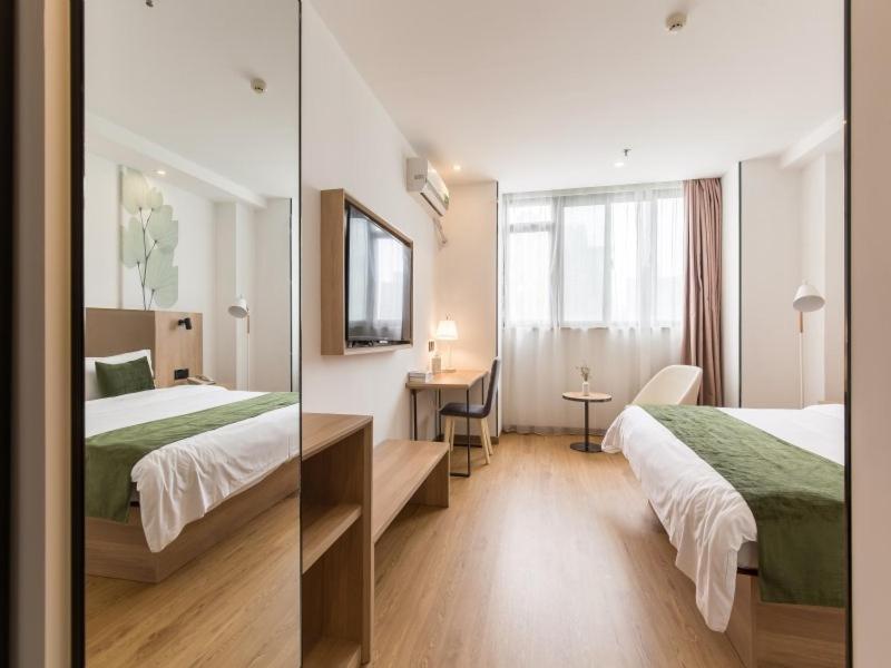 Greentree Inn Shanghai Zhoupu Town Xiupu Road Business Hotel Exterior photo