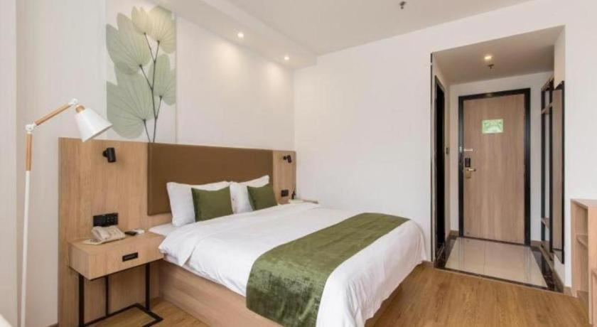 Greentree Inn Shanghai Zhoupu Town Xiupu Road Business Hotel Exterior photo